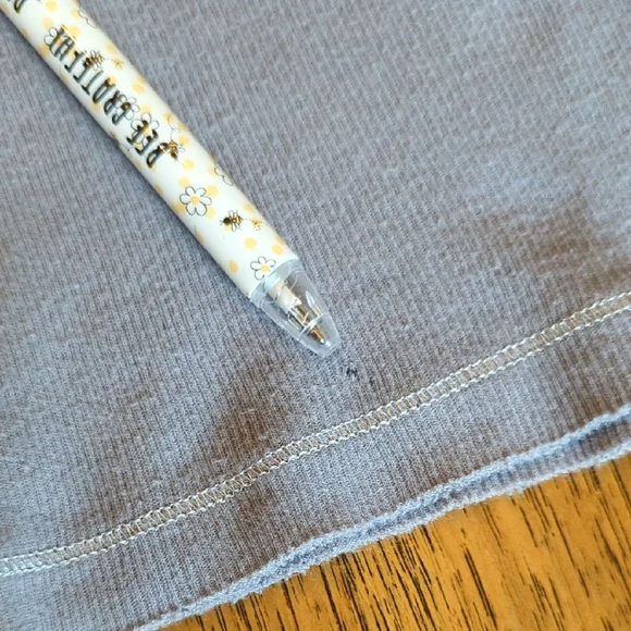 Y2K Hollister Women's Half Sleeve Gray Henley Tee Bella Swan - Picture 6 of 12